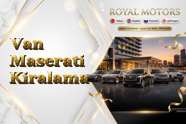 Van Maserati Kiralama