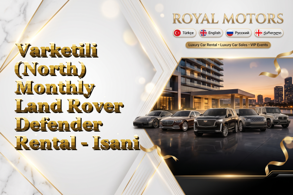 Varketili (North) Monthly Land Rover Defender Rental - Isani