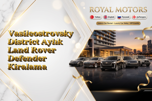 Vasileostrovsky District Aylık Land Rover Defender Kiralama