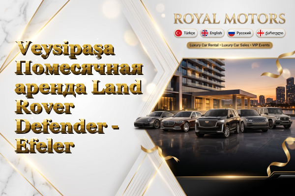 Veysipaşa Помесячная аренда Land Rover Defender - Efeler