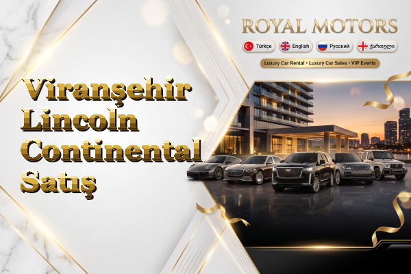 Viranşehir Lincoln Continental Satış