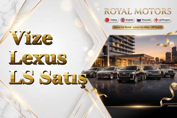 Vize Lexus LS Satış