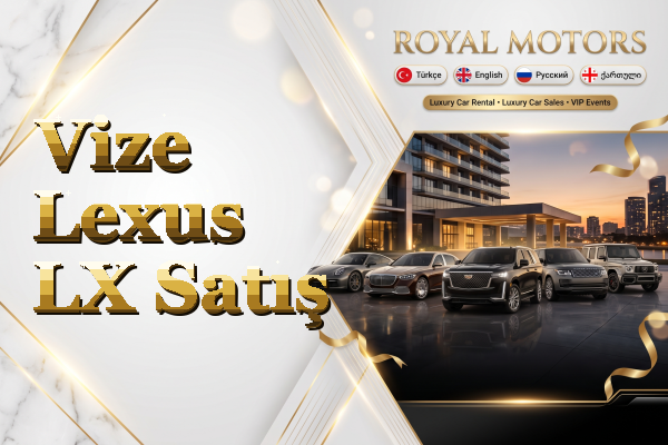 Vize Lexus LX Satış