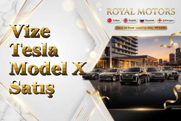 Vize Tesla Model X Satış