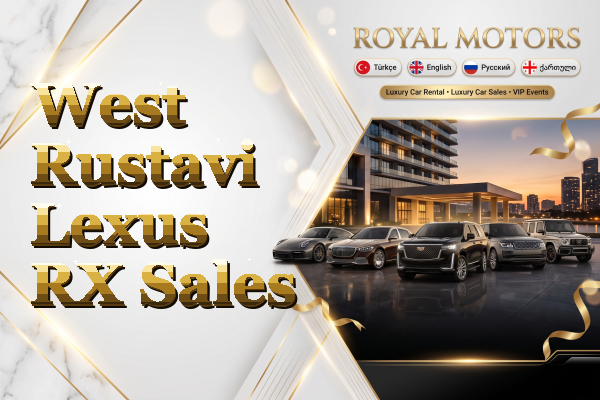 West Rustavi Lexus RX Sales