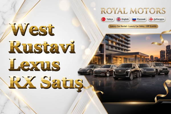 West Rustavi Lexus RX Satış