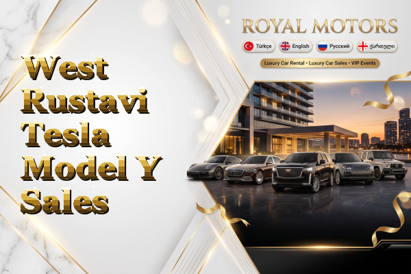 West Rustavi Tesla Model Y Sales