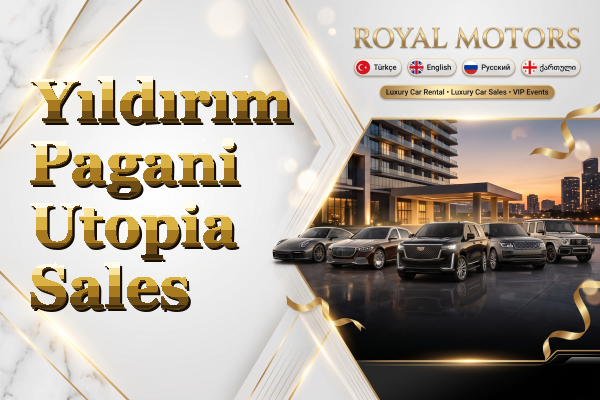 Yıldırım Pagani Utopia Sales