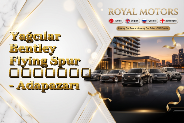 Yağcılar Bentley Flying Spur გაყიდვა - Adapazarı
