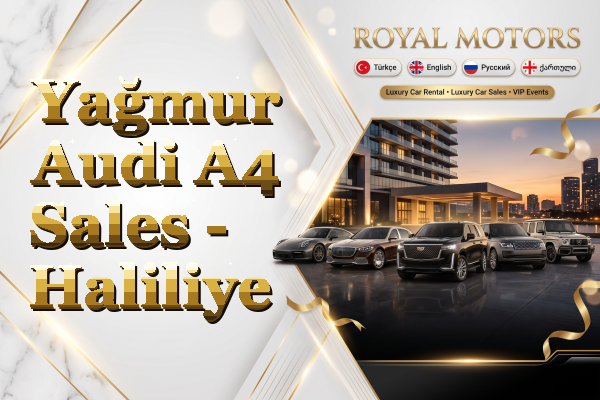 Yağmur Audi A4 Sales - Haliliye