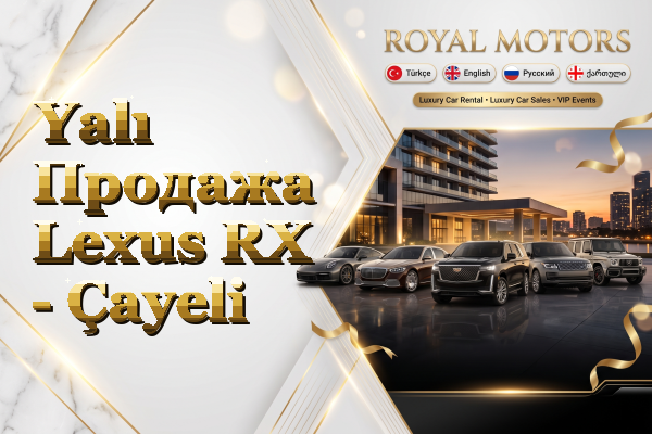 Yalı Продажа Lexus RX - Çayeli