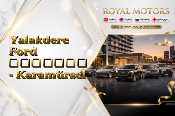 Yalakdere Ford გაყიდვა - Karamürsel
