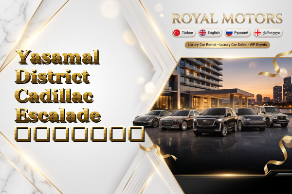 Yasamal District Cadillac Escalade გაყიდვა