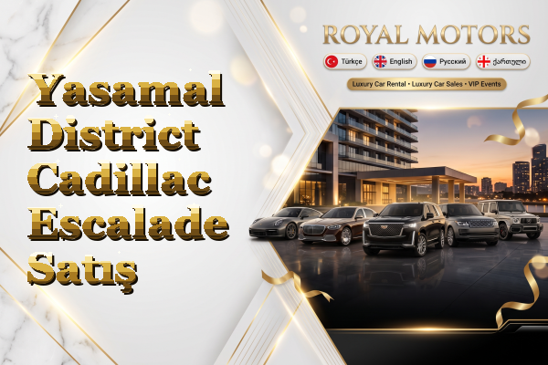 Yasamal District Cadillac Escalade Satış
