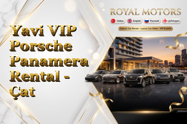 Yavi VIP Porsche Panamera Rental - Çat