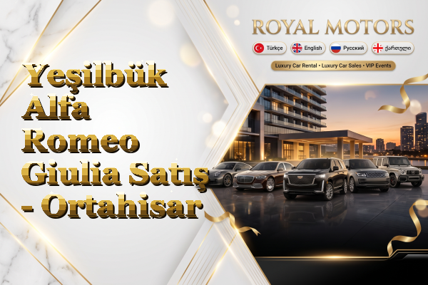 Yeşilbük Alfa Romeo Giulia Satış - Ortahisar