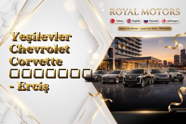 Yeşilevler Chevrolet Corvette გაყიდვა - Erciş