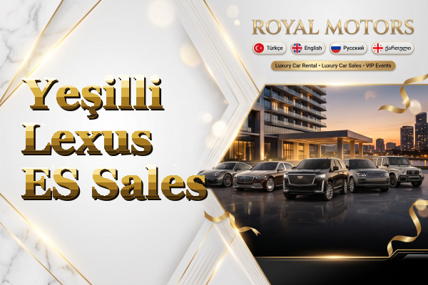 Yeşilli Lexus ES Sales
