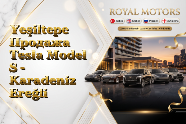 Yeşiltepe Продажа Tesla Model S - Karadeniz Ereğli