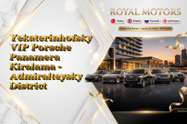 Yekaterinhofsky VIP Porsche Panamera Kiralama - Admiralteysky District