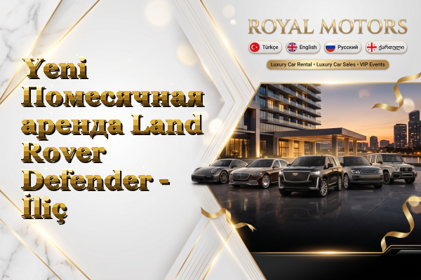 Yeni Помесячная аренда Land Rover Defender - İliç