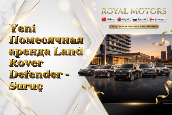 Yeni Помесячная аренда Land Rover Defender - Suruç