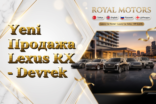 Yeni Продажа Lexus RX - Devrek