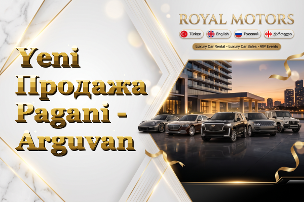 Yeni Продажа Pagani - Arguvan