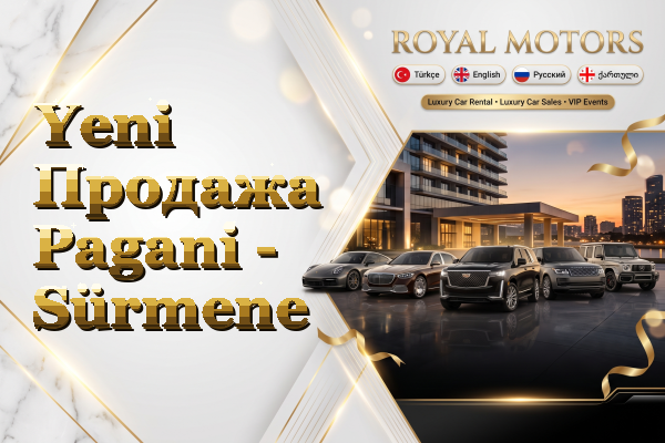 Yeni Продажа Pagani - Sürmene