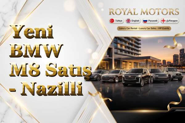 Yeni BMW M8 Satış - Nazilli