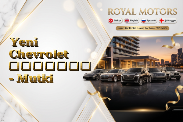 Yeni Chevrolet გაყიდვა - Mutki