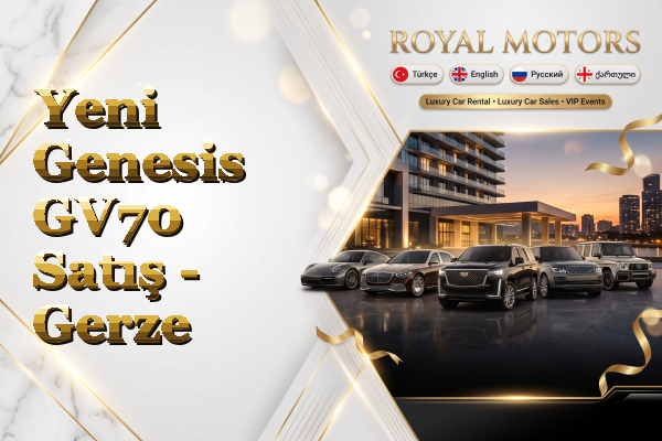 Yeni Genesis GV70 Satış - Gerze