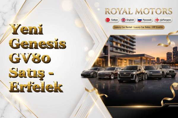 Yeni Genesis GV80 Satış - Erfelek