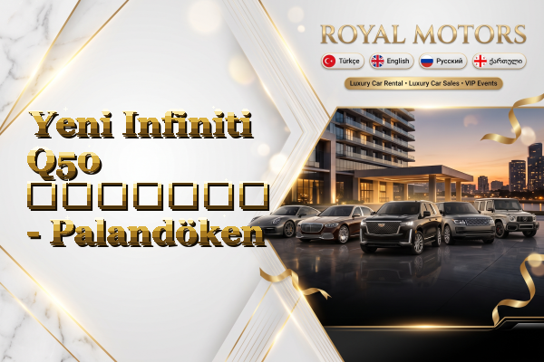 Yeni Infiniti Q50 გაყიდვა - Palandöken