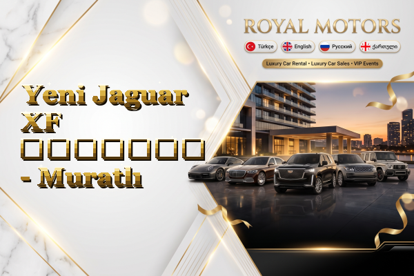 Yeni Jaguar XF გაყიდვა - Muratlı