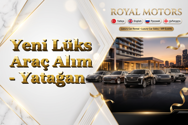 Yeni Lüks Araç Alım - Yatağan