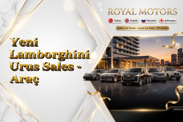 Yeni Lamborghini Urus Sales - Araç