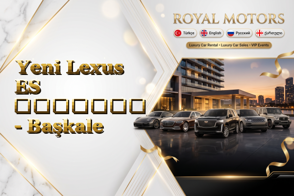 Yeni Lexus ES გაყიდვა - Başkale