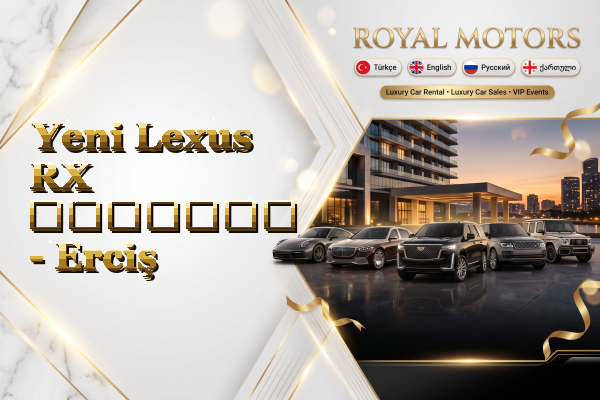 Yeni Lexus RX გაყიდვა - Erciş