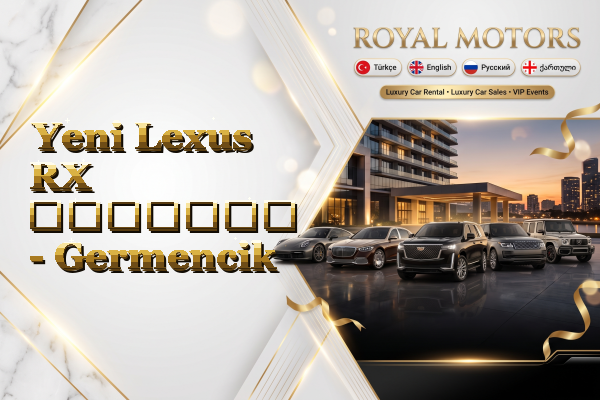 Yeni Lexus RX გაყიდვა - Germencik