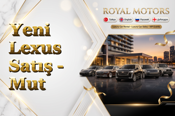 Yeni Lexus Satış - Mut