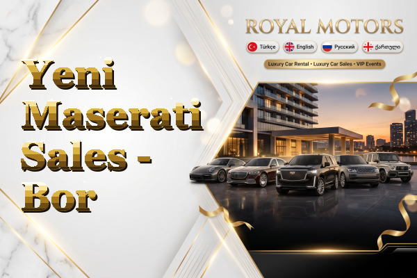 Yeni Maserati Sales - Bor