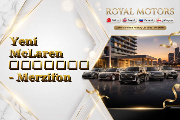 Yeni McLaren გაყიდვა - Merzifon