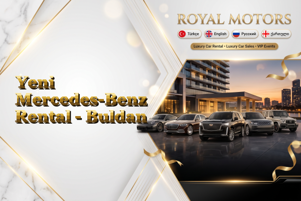 Yeni Mercedes-Benz Rental - Buldan