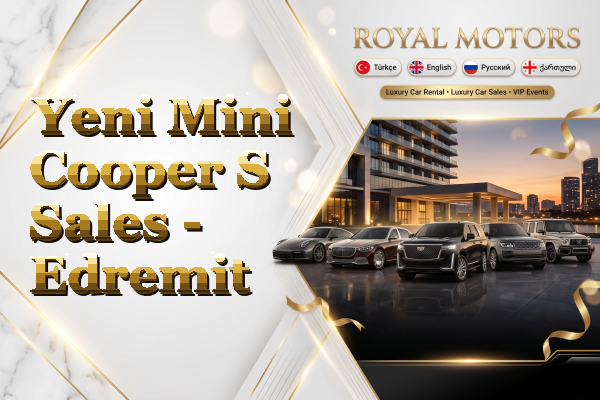 Yeni Mini Cooper S Sales - Edremit