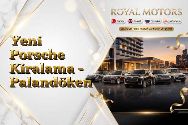 Yeni Porsche Kiralama - Palandöken