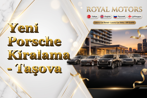 Yeni Porsche Kiralama - Taşova