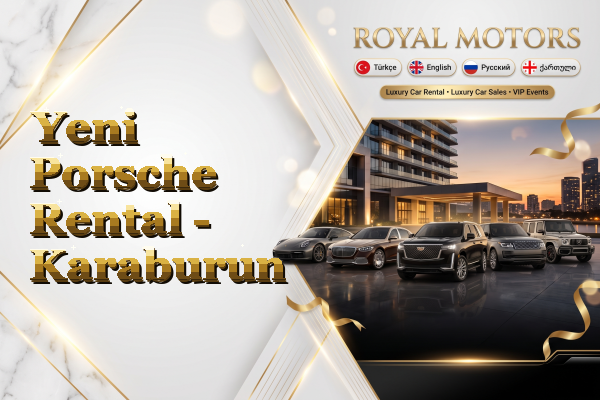 Yeni Porsche Rental - Karaburun