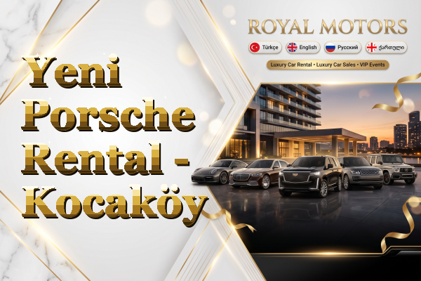 Yeni Porsche Rental - Kocaköy