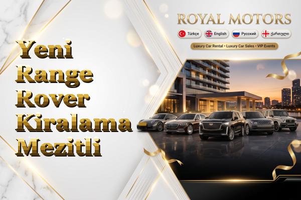 Yeni Range Rover Kiralama - Mezitli